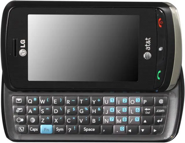 Alt view image 6 of 8 - LG Xenon Black 3G Unlocked GSM Phone w/ Full QWERTY Keyboard / 2 MP Camera / A-GPS (GR500)