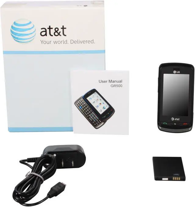 Alt view image 8 of 8 - LG Xenon Black 3G Unlocked GSM Phone w/ Full QWERTY Keyboard / 2 MP Camera / A-GPS (GR500)