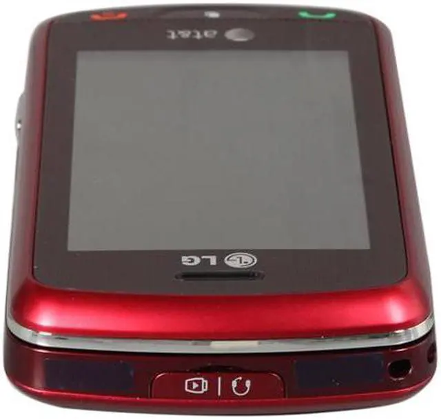 Alt view image 7 of 8 - LG Xenon Red 3G Unlocked GSM Phone w/ Full QWERTY Keyboard / 2 MP Camera / A-GPS (GR500)