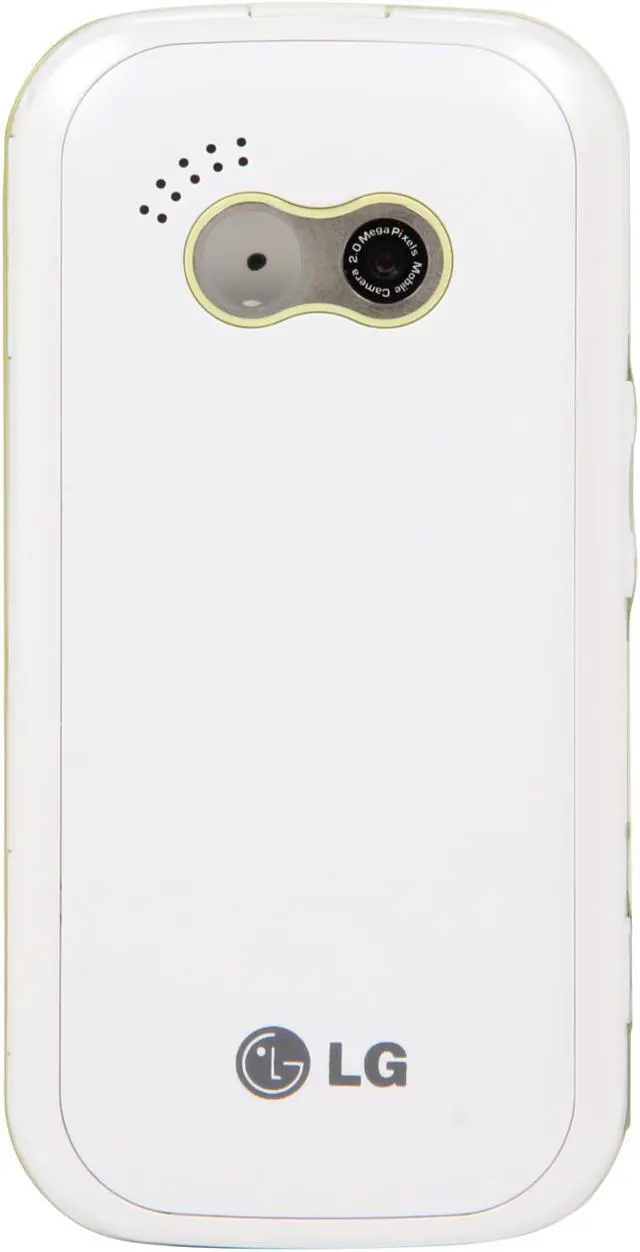 Alt view image 3 of 8 - LG Neon Gt365 Unlocked GSM Slider Phone with Full QWERTY Keyboard 2.4" White / Green