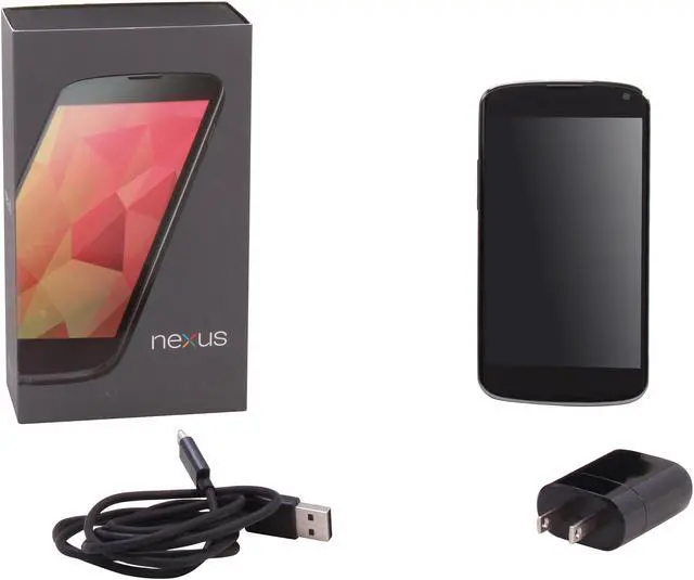 Alt view image 9 of 9 - LG Nexus 4 E960 3G/4G LTE 16GB Unlocked Cell Phone 4.7" Black
