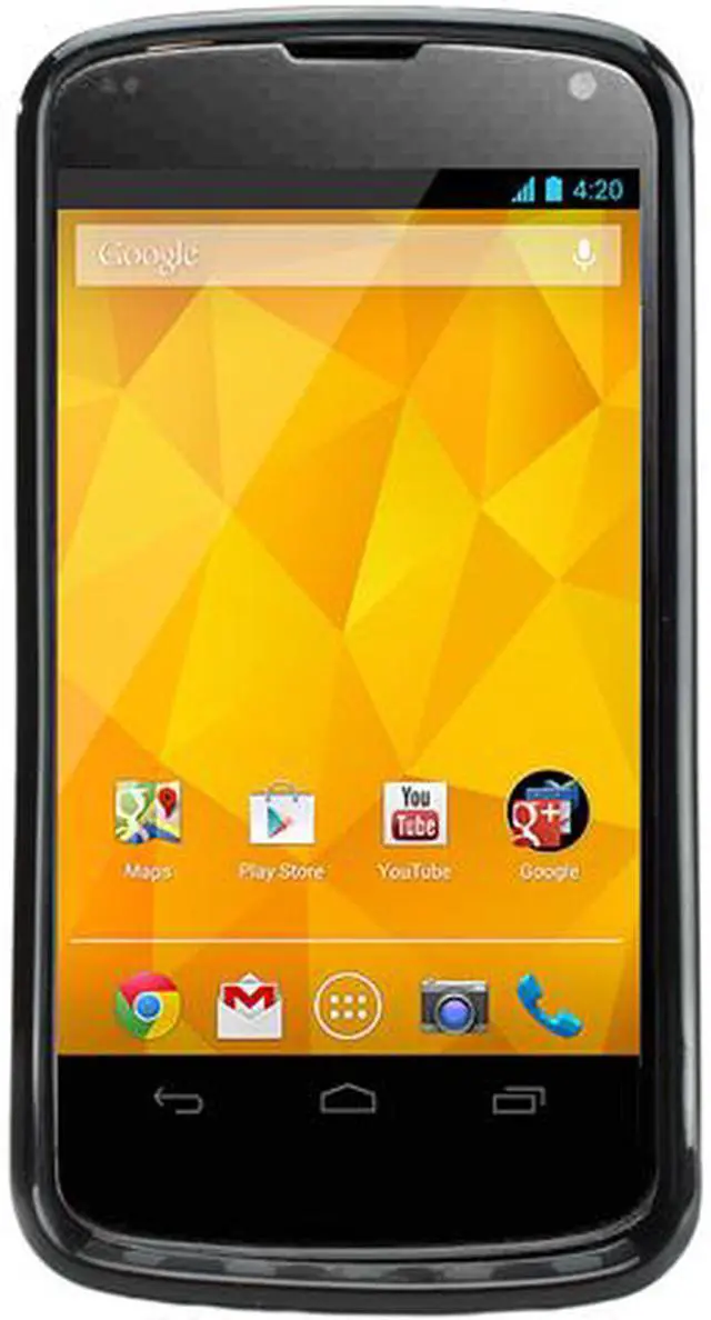 Main image of LG Nexus 4 E960 3G/4G LTE 16GB Unlocked Cell Phone 4.7" Black