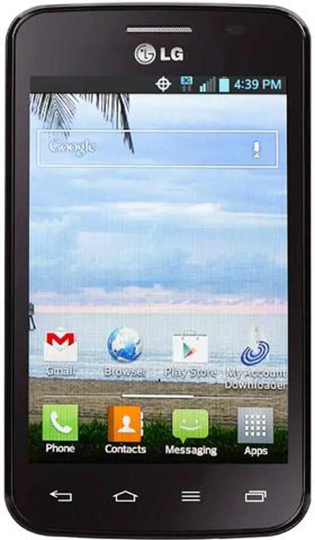 Main image of LG Optimus Dynamic II Tracfone Smart phone w 600 minutes (200 Minute Airtime Card) & Triple Minutes for Life