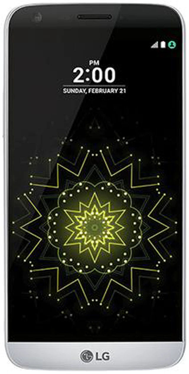 Alt view image 2 of 14 - LG G5 RS988 Unlocked GSM Smartphone, Silver + SHARKK Flex 2o Wireless Bluetooth WaterProof Headphones with Mic (Value Bundle)