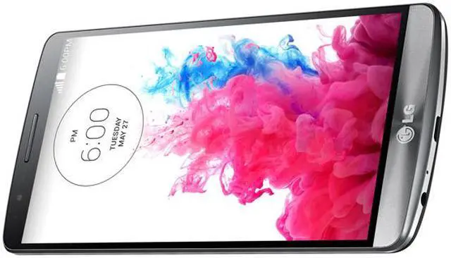 Alt view image 2 of 3 - LG G3 D850 4G LTE AT&T Unlocked GSM Quad-HD Cell Phone Refurbished 5.5" Metallic Black 3GB RAM