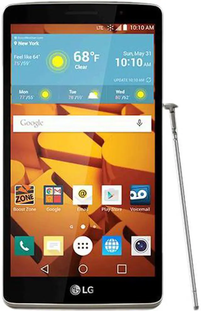 Main image of LG G Stylo LS770 LTE Boost Mobile 5.7" display with Stylus pen Cell Phone
