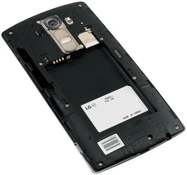Alt view image 4 of 6 - LG G4, 5.5-Inch, 3GB RAM, 32GB Storage, Unlocked Cell Phone, US Warranty, Black Leather (US991)