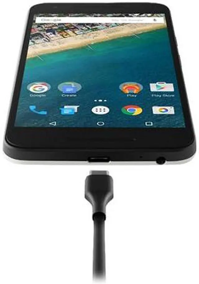 Alt view image 4 of 5 - LG Google Nexus 5X 32GB Unlocked Smartphone Quartz White International Version No Warranty