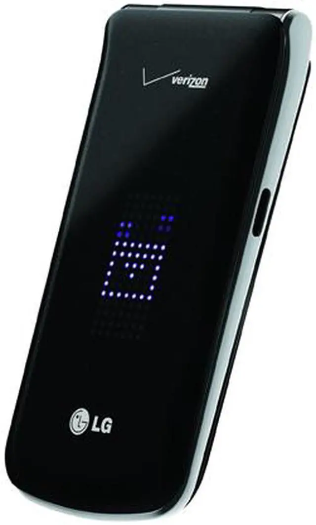Alt view image 2 of 7 - LG Exalt VN360 Verizon Unlocked GSM Flip Phone w/ LED Matrix Outer Display