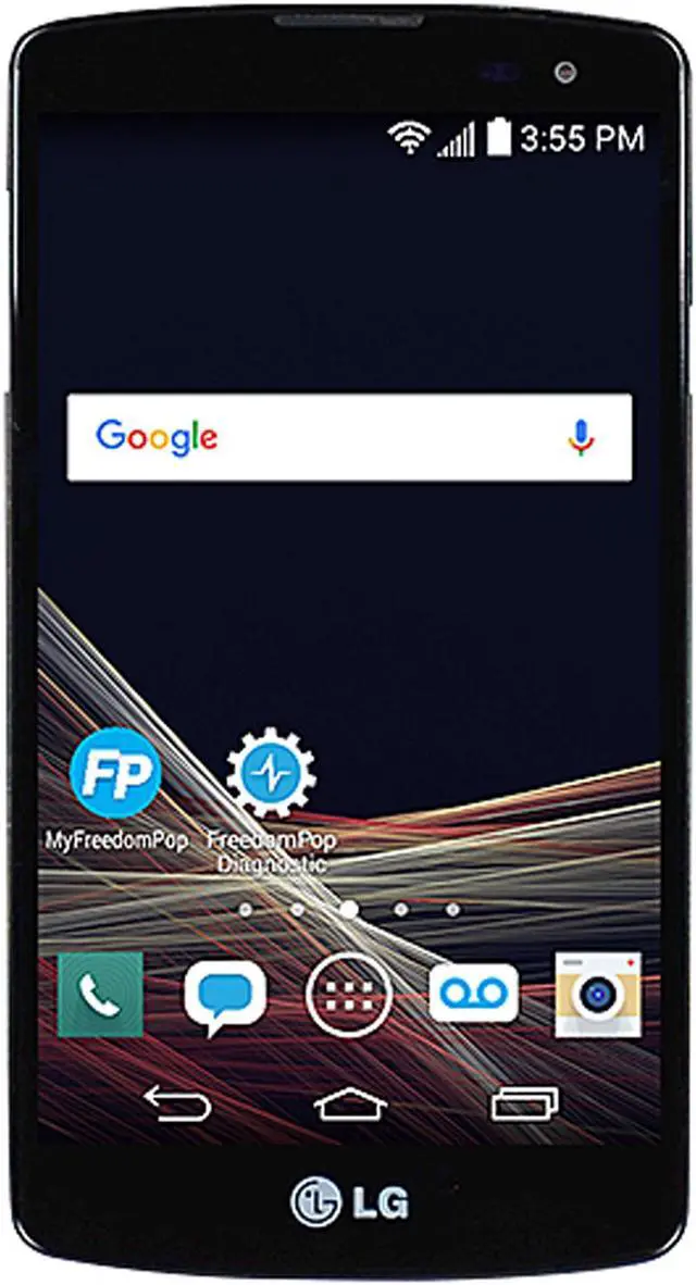Alt view image 2 of 5 - 100% Free Mobile Phone Service w/ LG Tribute 1 - FreedomPop