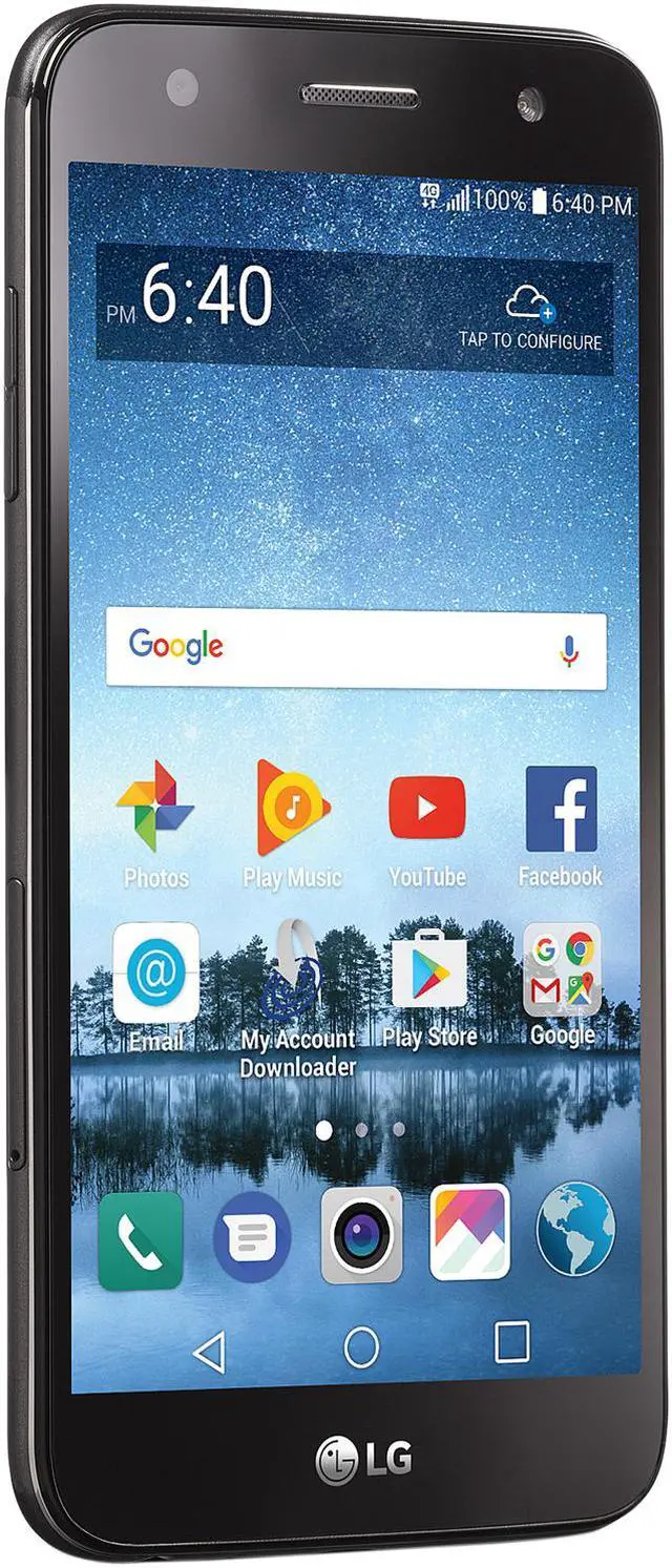 Alt view image 3 of 7 - Simple Mobile LG Fiesta 2 4G LTE Prepaid Smartphone