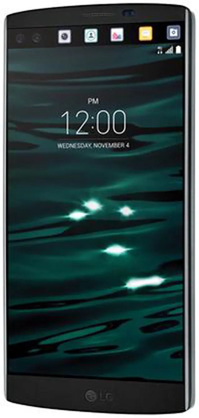 Alt view image 2 of 10 - LG V10 H900 4G LTE Unlocked Cell Phone (Certified Refurbished) 5.7" Black 4GB RAM
