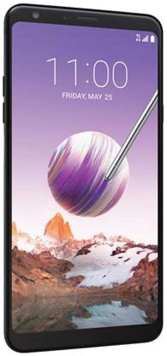 Alt view image 3 of 9 - LG Stylo 4 Q710ULM 4G LTE Unlocked Cell Phone 6.2" Black 3GB RAM