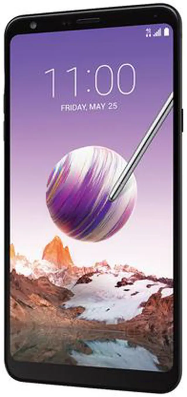 Alt view image 2 of 9 - LG Stylo 4 Q710ULM 4G LTE Unlocked Cell Phone 6.2" Black 3GB RAM
