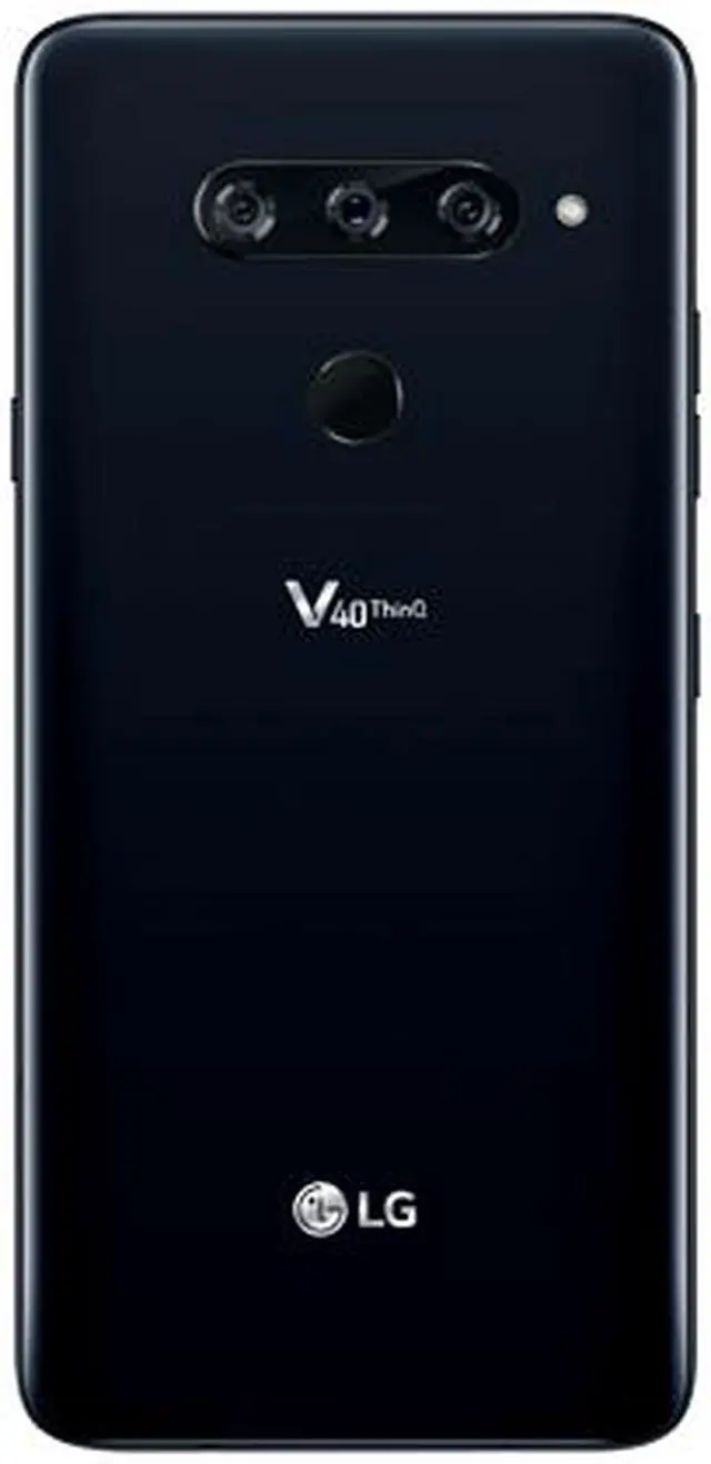 Alt view image 5 of 8 - LG V40 ThinQ 4G LTE Unlocked Cell Phone 6.4" Black 6GB RAM