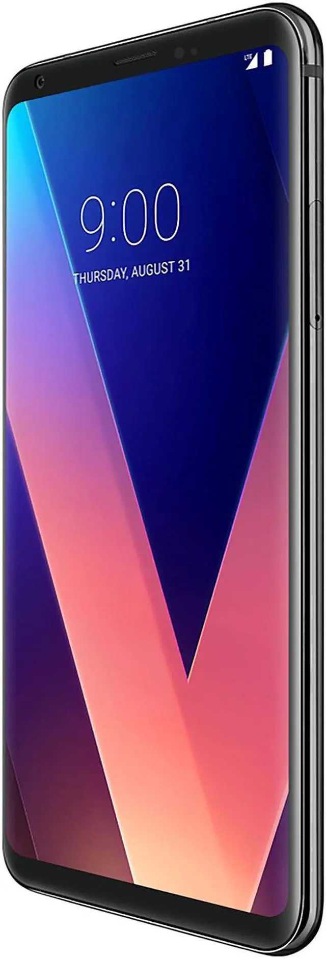 Alt view image 4 of 7 - LG V30+ LS998 128GB Unlocked GSM 4G LTE Android Phone w/ Dual 16MP|13MP Rear Camera - Aurora Black