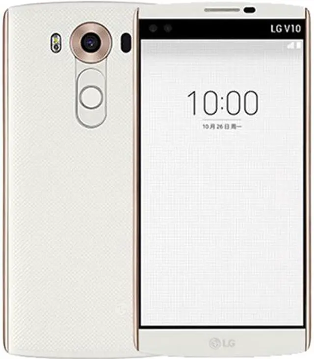 Main image of LG V10 VS990 64GB Verizon 4G LTE Hexa-Core Android Phone w/ 16 MP Camera - Luxe White (Refurbished)