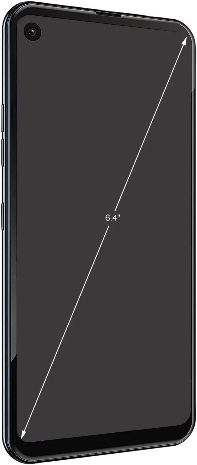 Alt view image 2 of 9 - LG Q70 4G LTE Unlocked Cell Phone 6.4" Black 64GB 4GB RAM