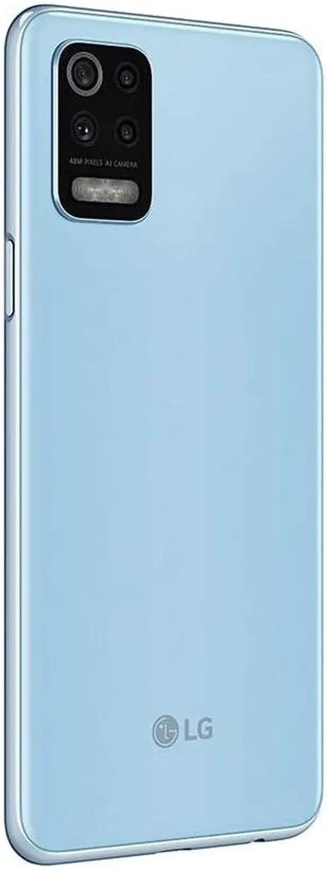 Alt view image 3 of 5 - LG K62 4G LTE Unlocked Cell Phone 6.6" Sky Blue 128GB 4GB RAM, GSM Dual Sim
