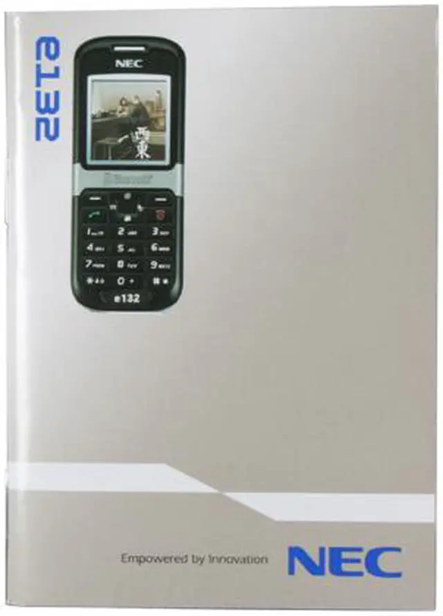 Alt view image 9 of 10 - NEC E132 Unlocked Cell Phone with no Manufacturer warranty - OEM