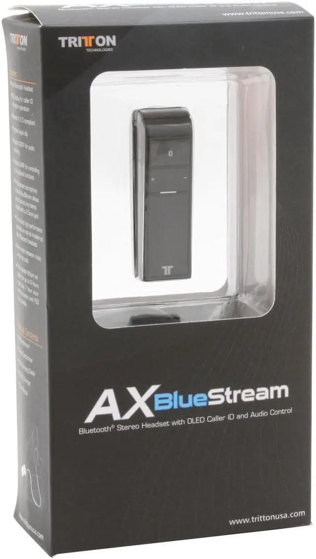 Alt view image 6 of 6 - Tritton TRI-BH102 AX BlueStream - Bluetooth Stereo Headset