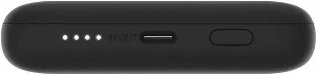 Alt view image 4 of 4 - Belkin 10K USB-C Power Bank with Integrated Cables, Black
