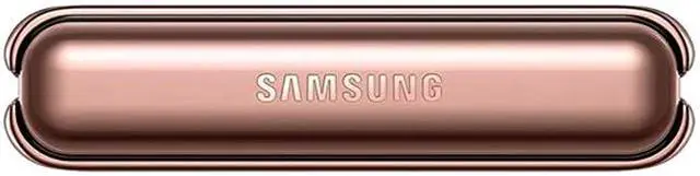 Alt view image 7 of 10 - Samsung Galaxy Z Flip 5G SM-F707WZNAXAC 5G Unlocked Cell Phone 6.7" Mystic Bronze 256GB 8GB RAM