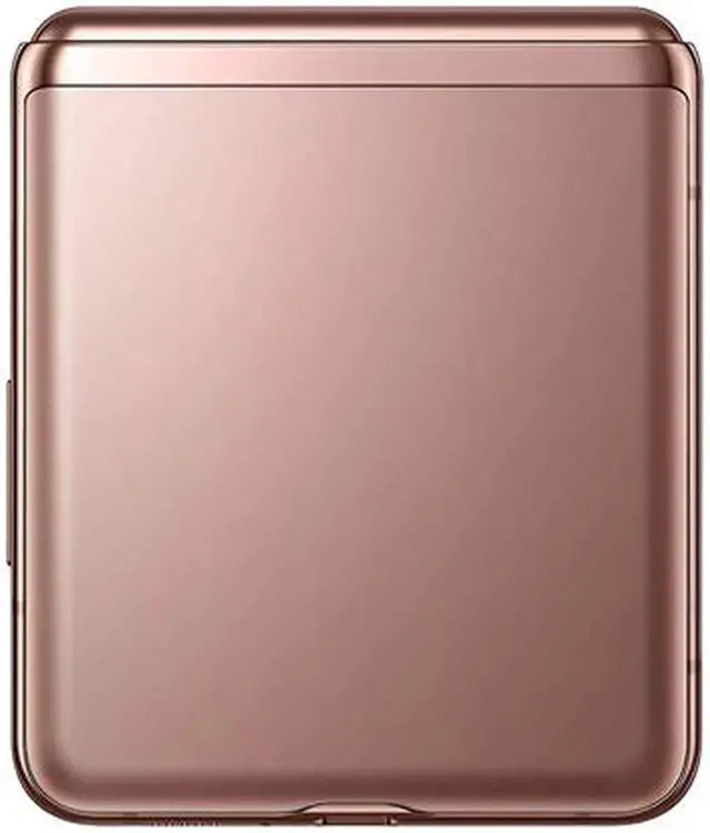 Alt view image 9 of 10 - Samsung Galaxy Z Flip 5G SM-F707WZNAXAC 5G Unlocked Cell Phone 6.7" Mystic Bronze 256GB 8GB RAM