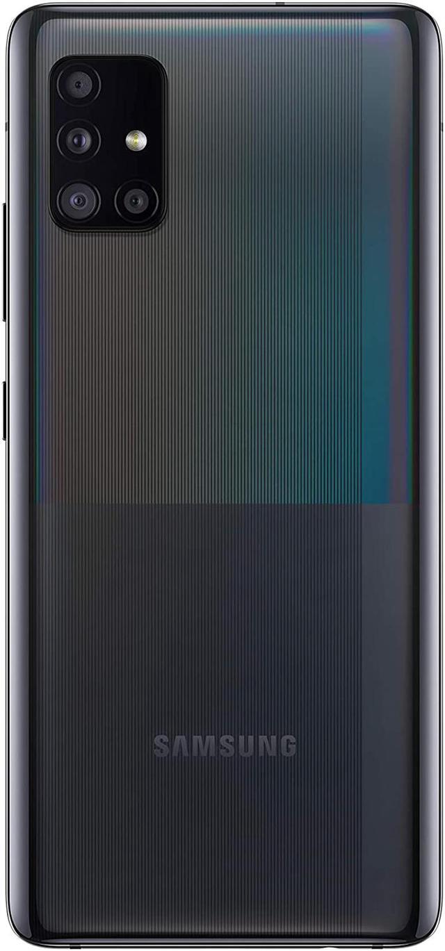 Alt view image 3 of 9 - Samsung Galaxy A51 5G Factory Unlocked Android Cell Phone | US Version | 128GB Storage | Long-Lasting Battery for Gaming, 6.5" Infinity Display, Quad Camera | Black