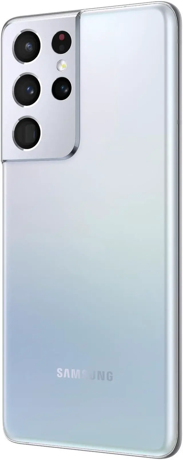 Alt view image 7 of 9 - Samsung Galaxy S21 Ultra 5G 128GB 12GB RAM (Unlocked) Phantom Silver