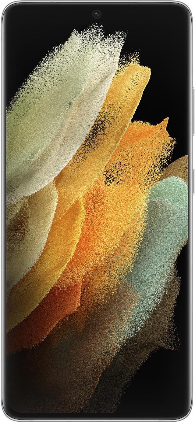 Phantom Silver) Samsung Galaxy S21 Ultra 5G Single Sim, 256GB