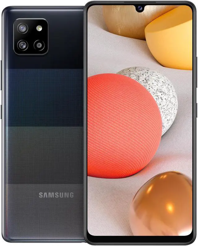Alt view image 8 of 8 - Samsung Galaxy A42 5G Unlocked Cell Phone 6.6" Prism Dot Black 128GB 4GB RAM