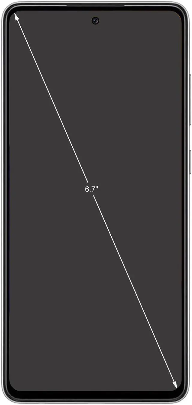 Alt view image 2 of 8 - Samsung Galaxy A72 4G LTE Unlocked Cell Phone Dual Sim (International Variant) 6.7" Black