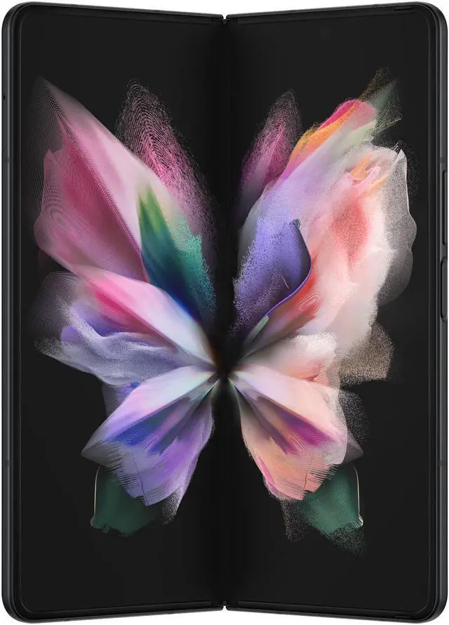 Alt view image 6 of 11 - Samsung Galaxy Z Fold 3 5G 256GB UNLOCKED - Phantom Black