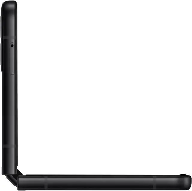 Alt view image 4 of 10 - Samsung Galaxy Z Flip 3 5G 128GB US Unlocked Phantom Black