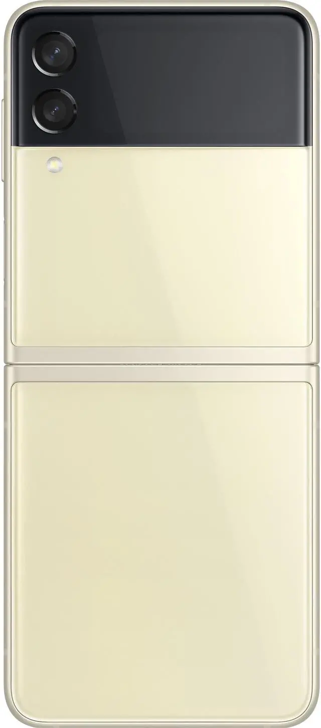 Alt view image 6 of 6 - Samsung Galaxy Z Flip 3 5G 128GB Unlocked Cell Phone Cream