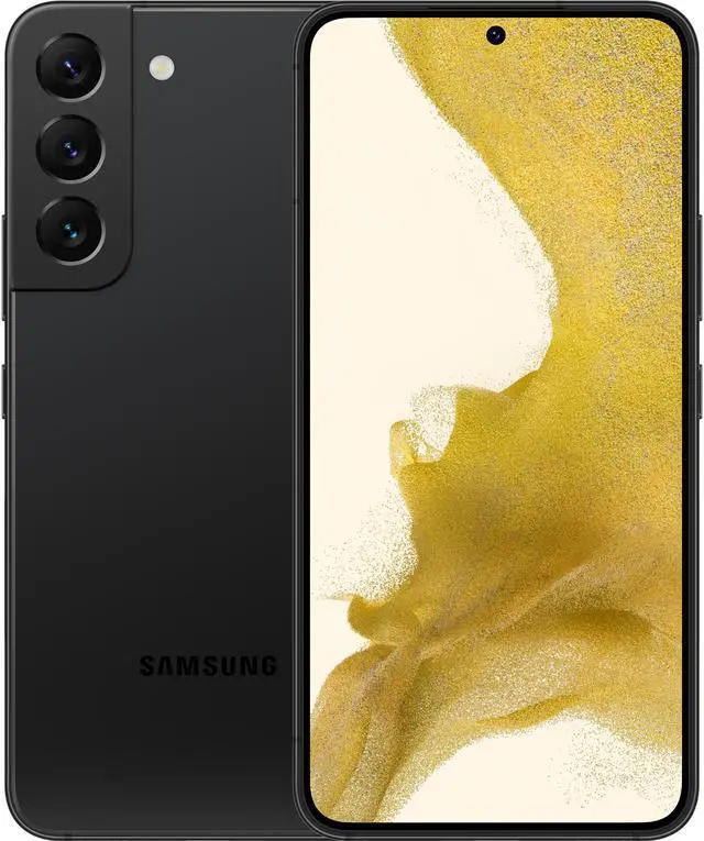 Main image of Samsung Galaxy S22 SM-S901UZKEXAA 5G Unlocked Cell Phone 6.1" Phantom Black 8GB RAM