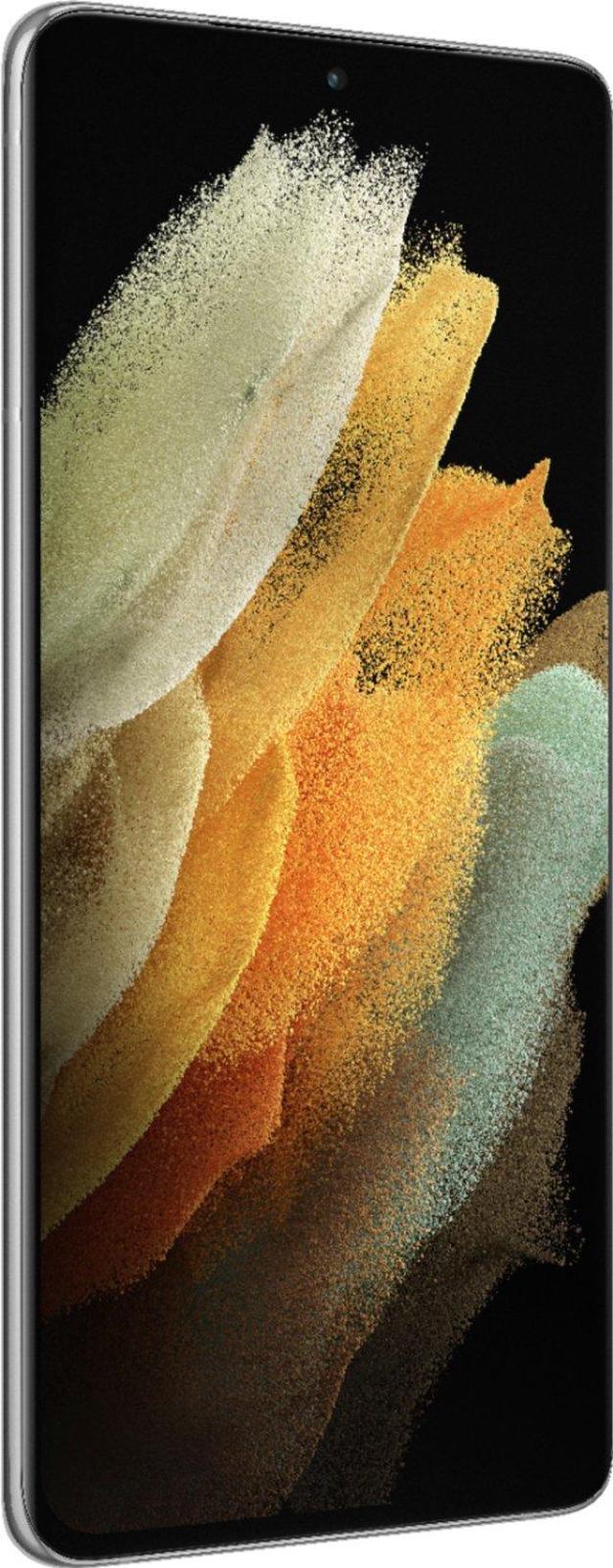 Samsung Galaxy S21 Ultra 5G, 128GB Silver - Unlocked 