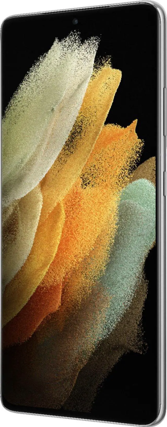 Alt view image 2 of 5 - Samsung Galaxy S21 Ultra 5G G998U 128GB GSM/CDMA Unlocked Android Smartphone (USA Version) - Phantom Silver