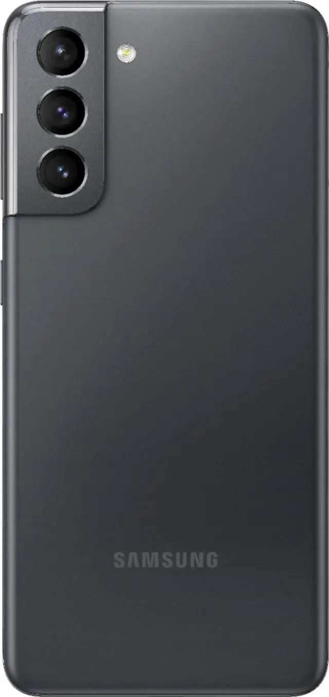 Alt view image 3 of 4 - Samsung Galaxy S21 5G G991U 128GB GSM/CDMA Unlocked Android Smartphone (USA Version) - Phantom Gray