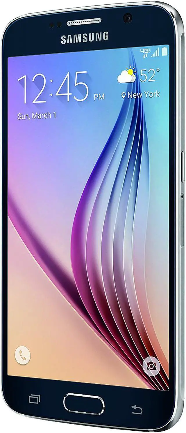 Alt view image 5 of 10 - Samsung Galaxy S6 SM-G920TZKAXAR 32GB GSM Unlocked Smartphone, Lollipop 5.0, Black (USA version)