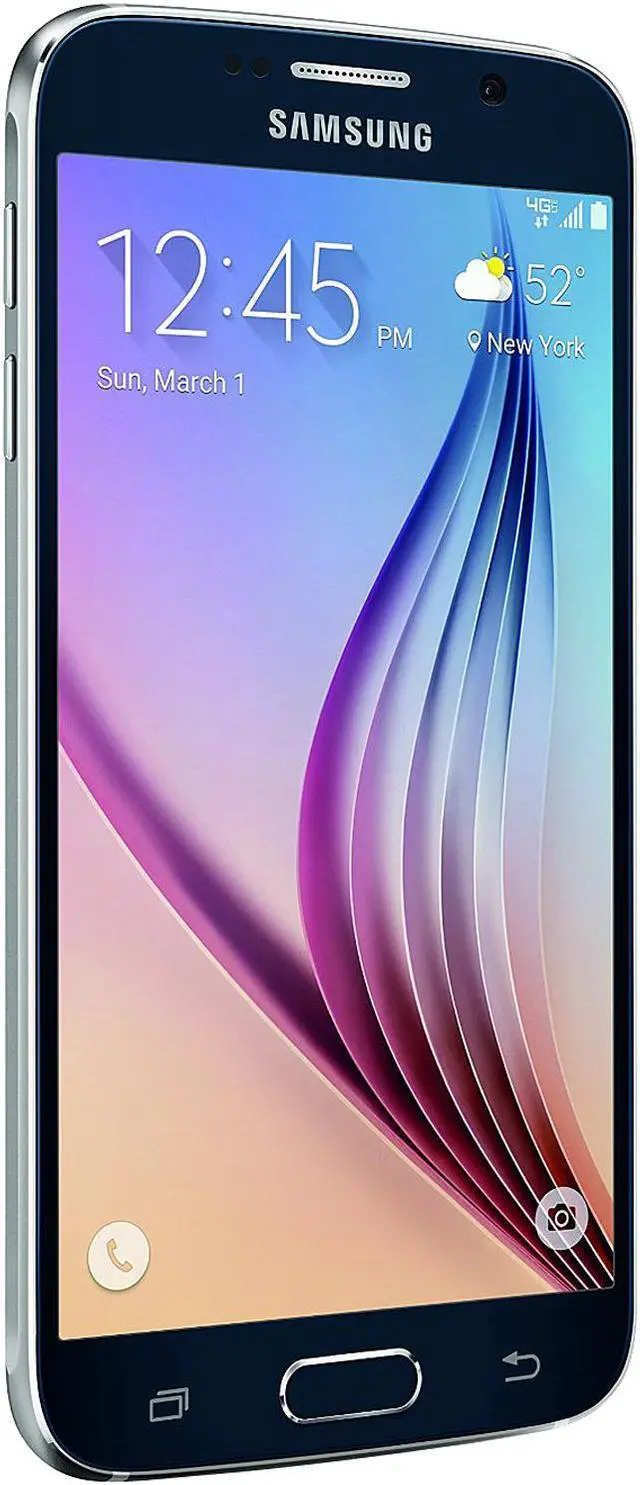Alt view image 6 of 10 - Samsung Galaxy S6 SM-G920TZKAXAR 32GB GSM Unlocked Smartphone, Lollipop 5.0, Black (USA version)