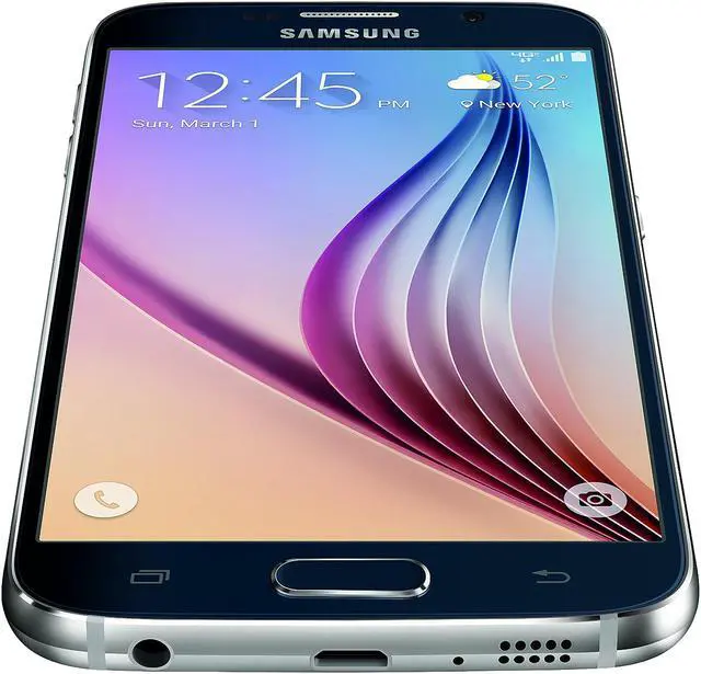 Alt view image 7 of 10 - Samsung Galaxy S6 SM-G920TZKAXAR 32GB GSM Unlocked Smartphone, Lollipop 5.0, Black (USA version)