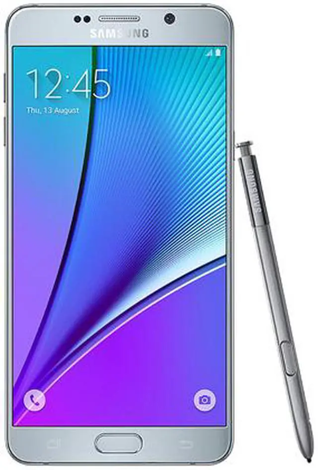 Alt view image 4 of 5 - Samsung Galaxy Note 5 N920G 4G LTE Unlocked GSM Octa-Core Phone 5.7" Silver 4GB RAM