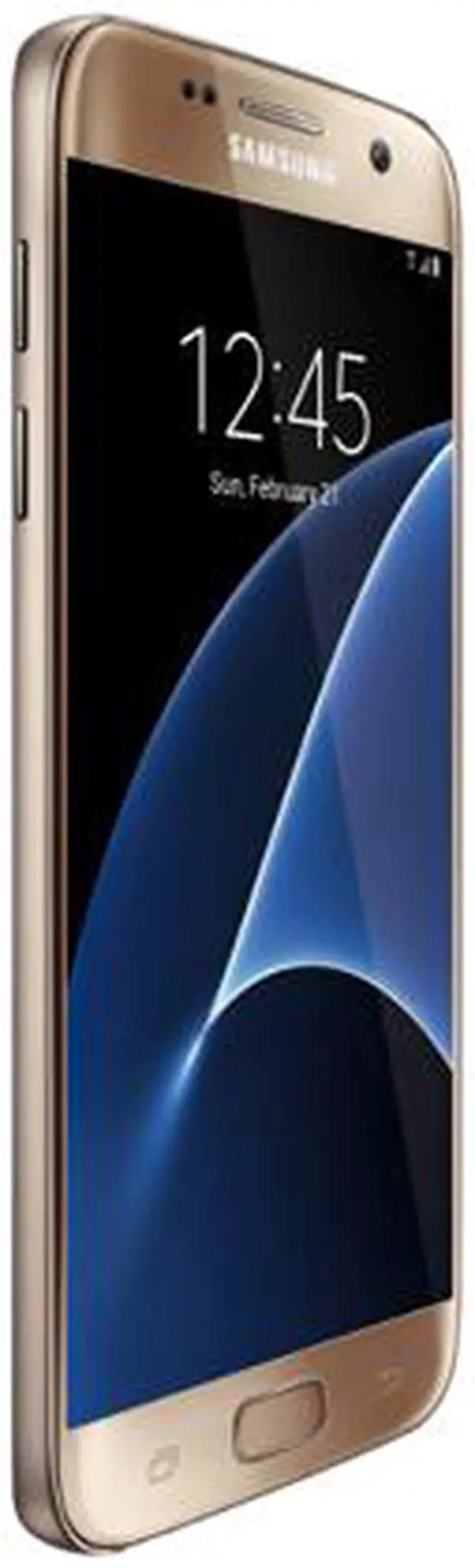Alt view image 3 of 8 - Samsung Galaxy S7 Unlocked Smart Phone, 5.1" AMOLED Display, Gold Color, 32GB Storage 4GB RAM International version - No Warranty