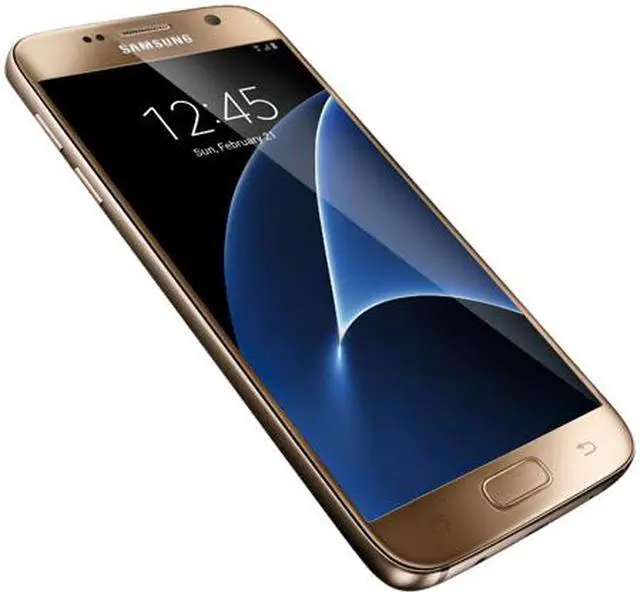 Alt view image 5 of 8 - Samsung Galaxy S7 Unlocked Smart Phone, 5.1" AMOLED Display, Gold Color, 32GB Storage 4GB RAM International version - No Warranty