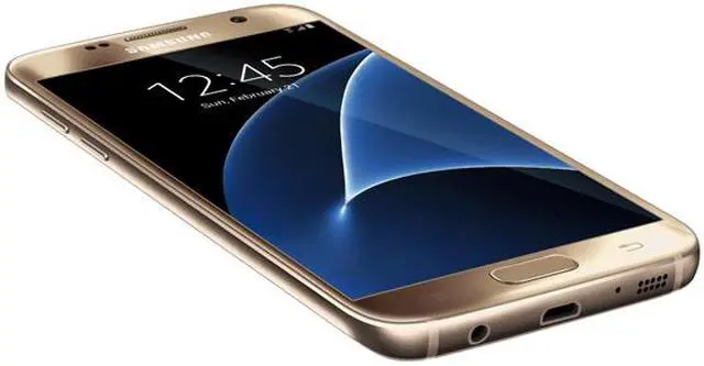 Alt view image 6 of 8 - Samsung Galaxy S7 Unlocked Smart Phone, 5.1" AMOLED Display, Gold Color, 32GB Storage 4GB RAM International version - No Warranty