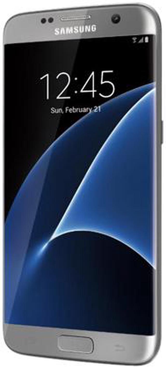 Alt view image 3 of 7 - Samsung Galaxy S7 Edge G935VZ Verizon Factory Unlocked Phone 32 GB International Version - Silver