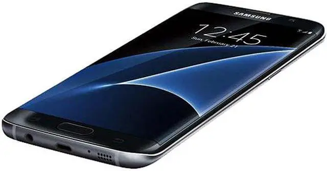 Alt view image 3 of 7 - Samsung Galaxy S7 Edge Dual SIM Unlocked Smart Phone, Dual Edge 5.5" AMOLED Display, Black Color, 32GB Storage 4GB RAM International Version - No Warranty