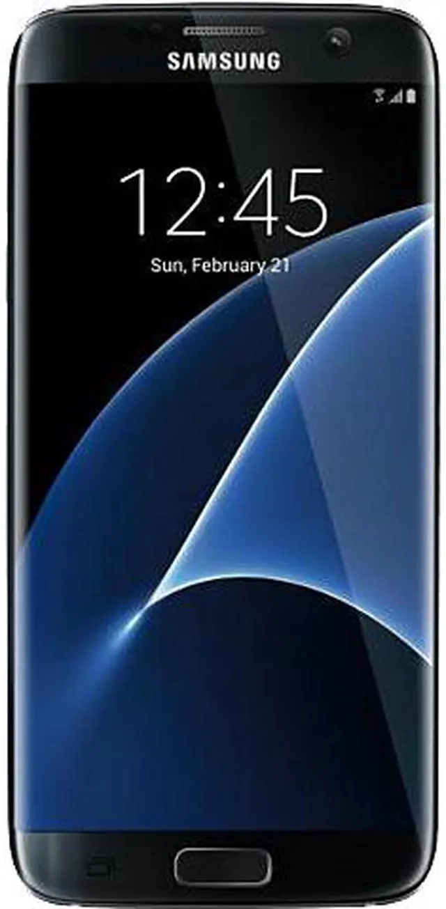 Main image of Samsung Galaxy S7 Edge Dual SIM Unlocked Smart Phone, Dual Edge 5.5" AMOLED Display, Black Color, 32GB Storage 4GB RAM International Version - No Warranty
